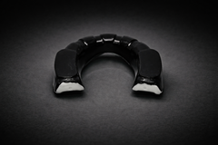 Mouthguard- Branco/Preto