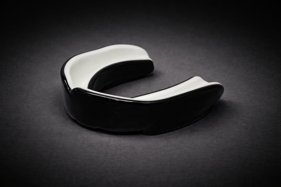 Mouthguard- Branco/Preto