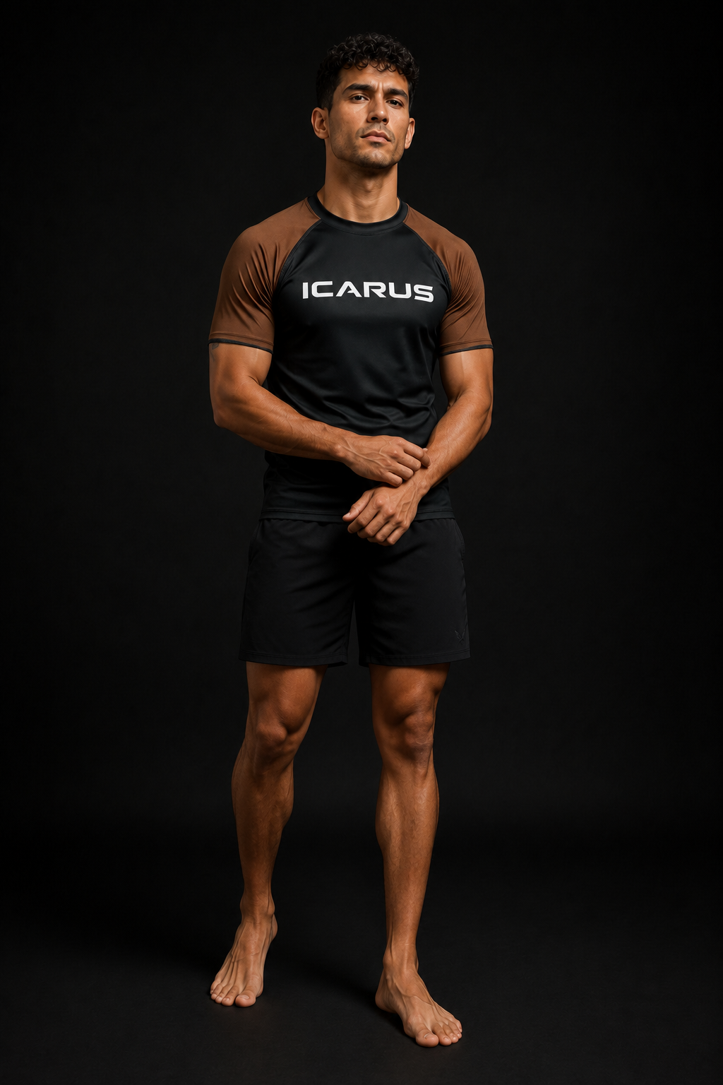 Rash Guard Brown