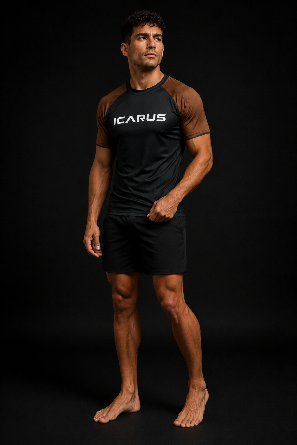 Rash Guard Brown